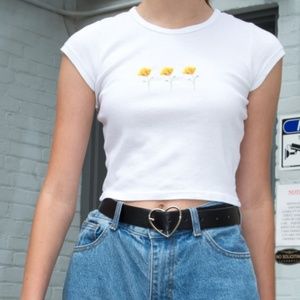 Gerry poppy top.   ‼️SOLD‼️